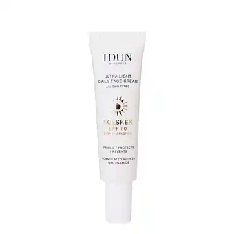 Douglas Idun minerals primer face cream solsken aanbieding