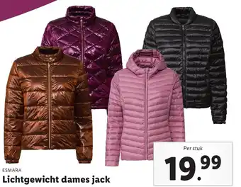 Lidl Esmara Lichtgewicht dames jack aanbieding