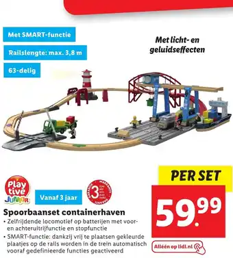 Lidl Spoorbaanset containerhaven aanbieding