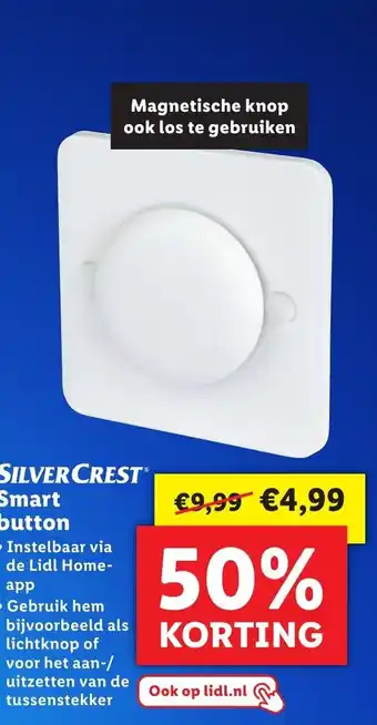 Lidl SilverCrest smart button aanbieding