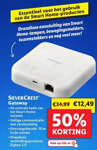 Lidl SilverCrest gateway aanbieding