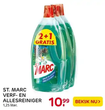 Praxis St. Marc Verf- en Allesreiniger 3*1.25L aanbieding