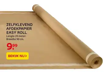 Praxis Zelfklevend afdekpapier Easy Roll aanbieding