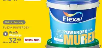 Praxis FLEXA Powerdek 10L aanbieding