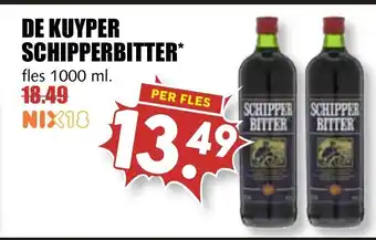 MCD Supermarkt De Kuyper Schipperbitter 1L aanbieding