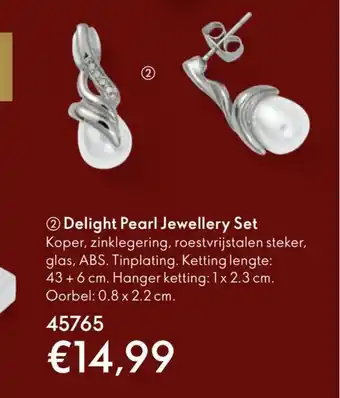 Oriflame Delight Pearl Jewellery Set aanbieding