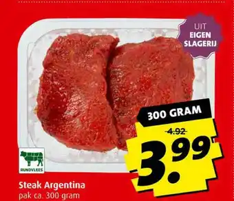 Boni Steak argentina 300 gram aanbieding