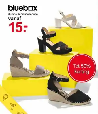 Scapino Bluebox diverse damesschoenen aanbieding