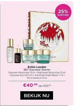 ICI Paris XL Estee lauder daywear starter aanbieding