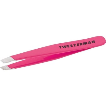 Douglas Tweezerman mini slant tweezer neon pink aanbieding