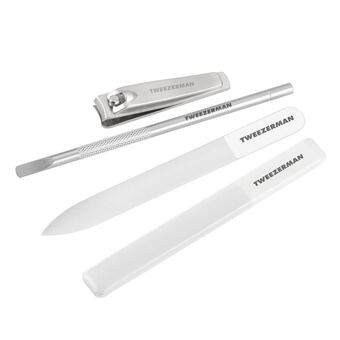 Douglas Tweezerman glass manicure set aanbieding