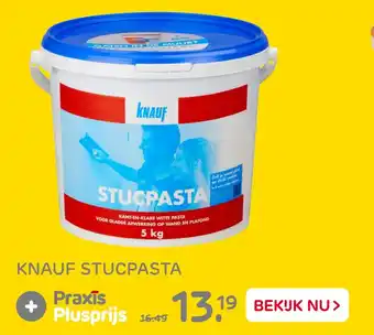 Praxis Knauf Stucpasta aanbieding