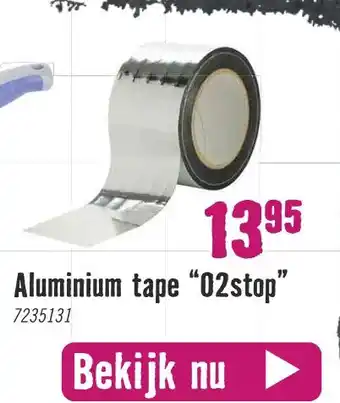 Hornbach 17 Aluminium tape “02stop" aanbieding