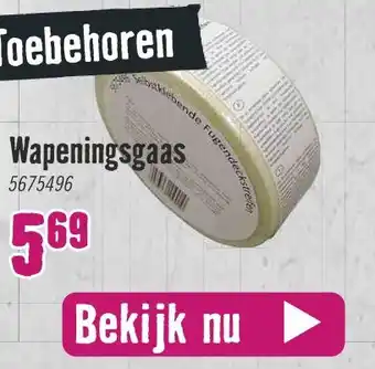 Hornbach Wapeningsgaas FuR aanbieding