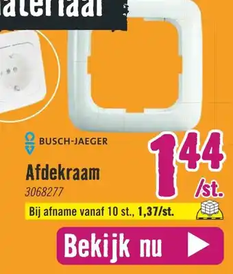 Hornbach Afdekraam aanbieding