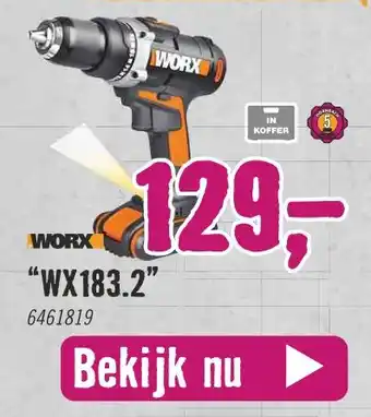 Hornbach WORX "WX183.2" aanbieding