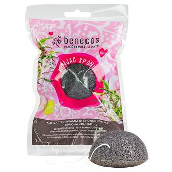 Douglas Benecos natural konjac sponge black bamboo aanbieding