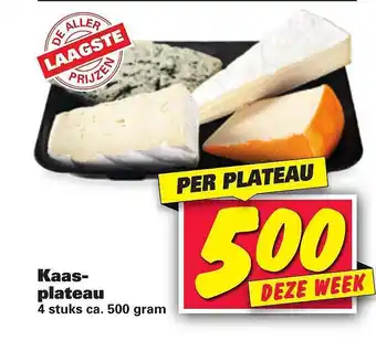 Nettorama Kaasplateau 500 gram aanbieding