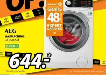 Expert Aeg wasmachine | l7fbsteam aanbieding