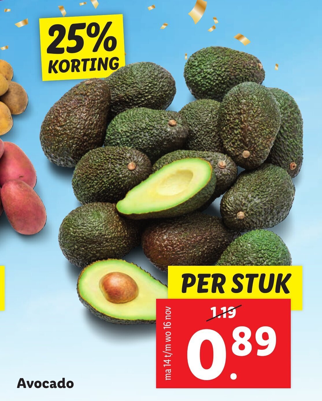 Avocado aanbieding bij Lidl