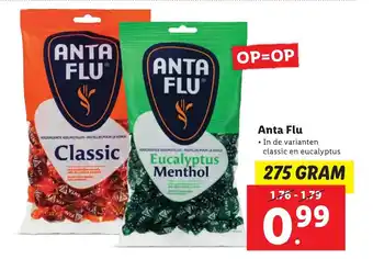 Lidl Anta flu 275g aanbieding