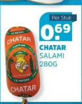 Sahan Supermarkten Chatar salami 280g aanbieding