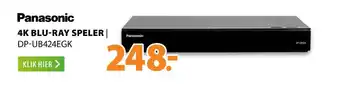 Expert Panasonic 4k blu-ray speler | dp-ub424egk aanbieding