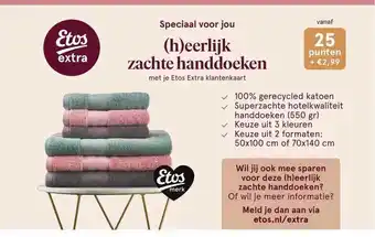 Etos Handdoeken aanbieding