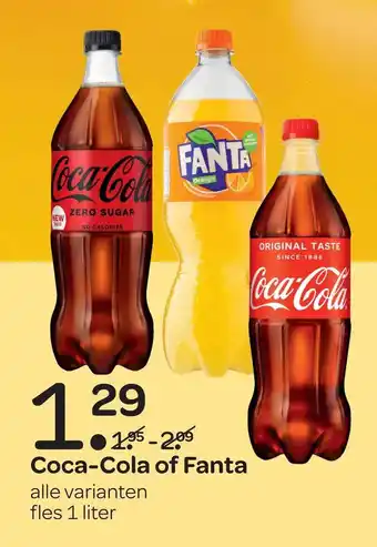 Spar Coca-cola of fanta aanbieding