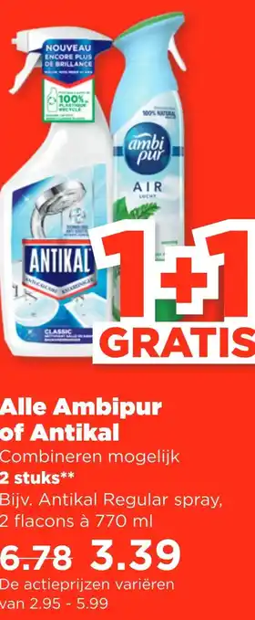 PLUS Alle ambipur of antikal aanbieding