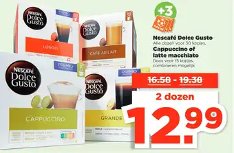 PLUS Nescafé dolce gusto aanbieding