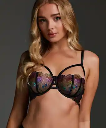 Hunkemoller Niet-voorgevormde beugel bh alex pride aanbieding