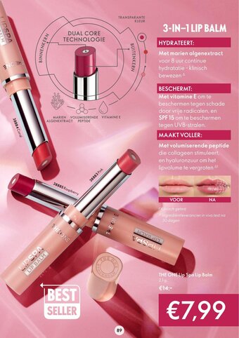 Oriflame The One Lip Spa Lip Balm aanbieding