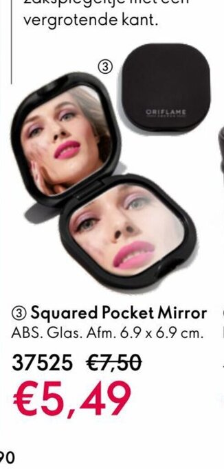 Oriflame Squared Pocket Mirror aanbieding