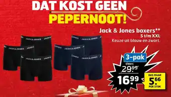 Trekpleister Jack & Jones boxers** 3-pak aanbieding