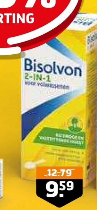 Trekpleister Bisolvon 2-in-1 aanbieding