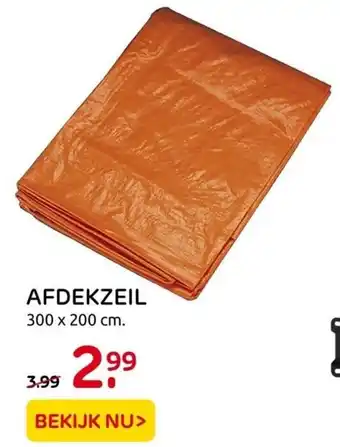 Praxis Afdekzeil 300x200 cm aanbieding