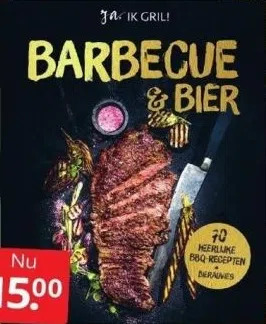 Boekenvoordeel Barbecue & bier aanbieding