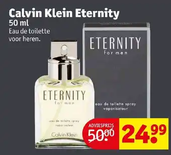 Kruidvat Calvin Klein Eternity 50 ml aanbieding