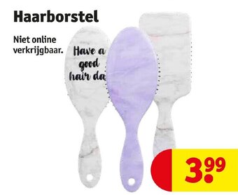 Kruidvat Haarborstel aanbieding