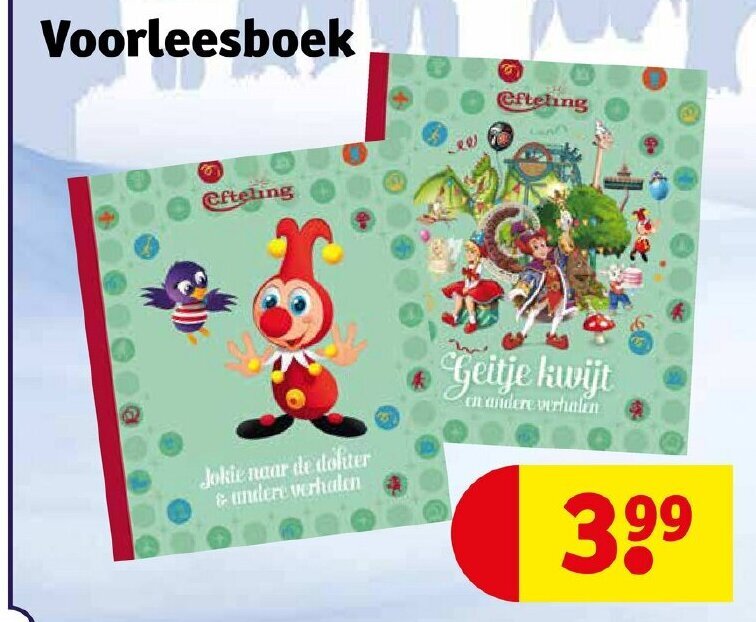 Voorleesboek aanbieding bij Kruidvat