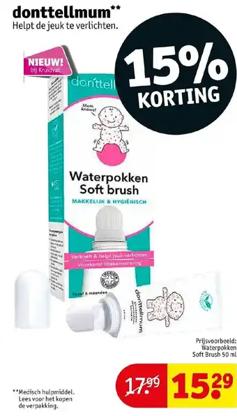 Kruidvat donttellmum aanbieding