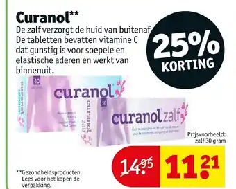 Kruidvat Curanol aanbieding