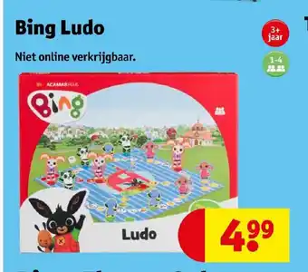 Kruidvat Bing  Ludo aanbieding