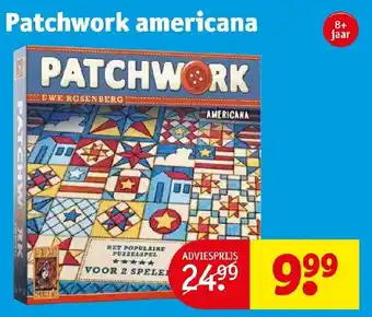 Kruidvat Patchwork americana aanbieding