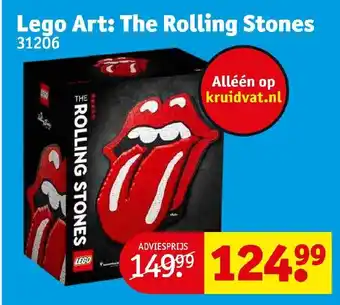 Kruidvat Lego Art: The Rolling Stones 31206 aanbieding