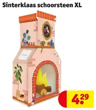 Kruidvat Sinterklaas schoorsteen XL aanbieding