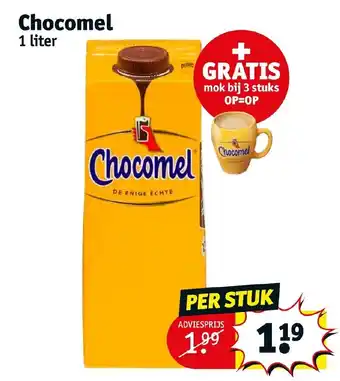 Kruidvat Chocomel 1 liter aanbieding