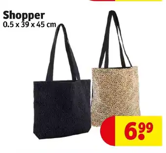 Kruidvat Shopper 0.5 x 39 x 45 cm aanbieding