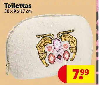 Kruidvat Toilettas 30 x 9 x 17 cm aanbieding